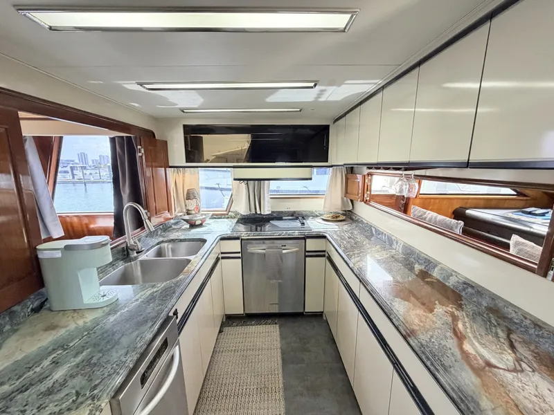 Slide: The Image of Viking Cockpit Motor Yacht 1990 - 6454869