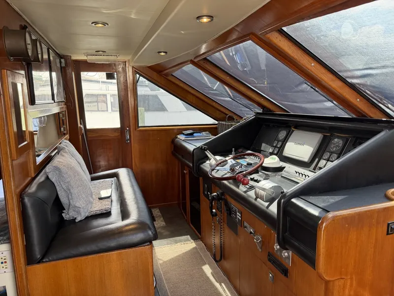 Slide: The Image of Viking Cockpit Motor Yacht 1990 - 7682541