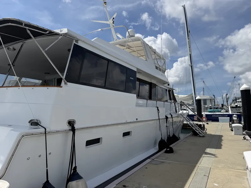 Slide: The Image of Viking Cockpit Motor Yacht 1990 - 6455053