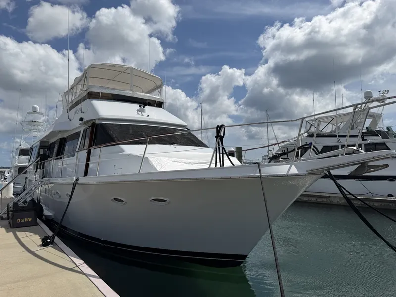 Slide: The Image of Viking Cockpit Motor Yacht 1990 - 7682563