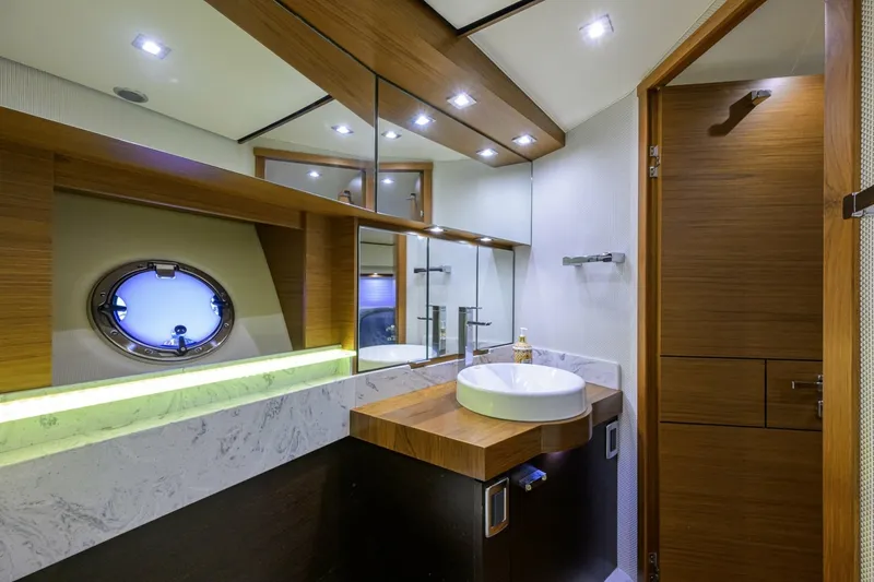 Slide: The Image of Tiara 44 Daybreak - Interior Head 2017 Tiara 44 Flybridge Daybreak - 7656222