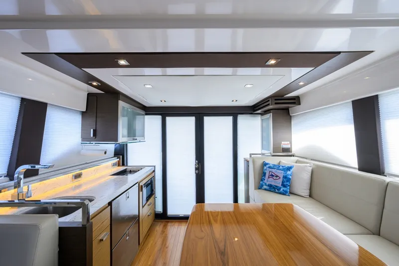 Slide: The Image of Tiara 44 Daybreak - Interior Salon 2017 Tiara 44 Flybridge Daybreak - 7656210