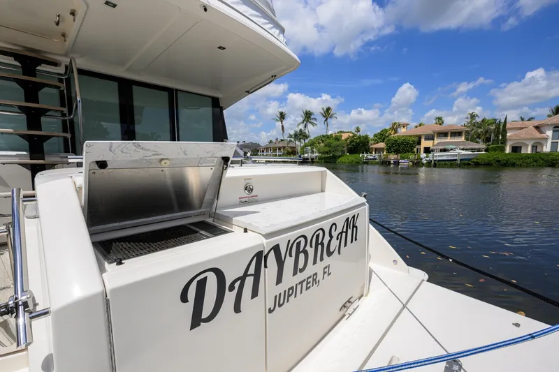 Slide: The Image of Tiara 44 Daybreak - Exterior Aft Transom 2017 Tiara 44 Flybridge Daybreak - 7656242
