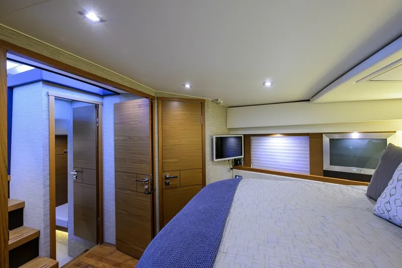 Slide: The Image of Tiara 44 Daybreak - Interior Stateroom 2017 Tiara 44 Flybridge Daybreak - 7656213