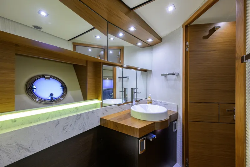Slide: The Image of Tiara 44 Daybreak - Interior Head 2017 Tiara 44 Flybridge Daybreak - 6480769
