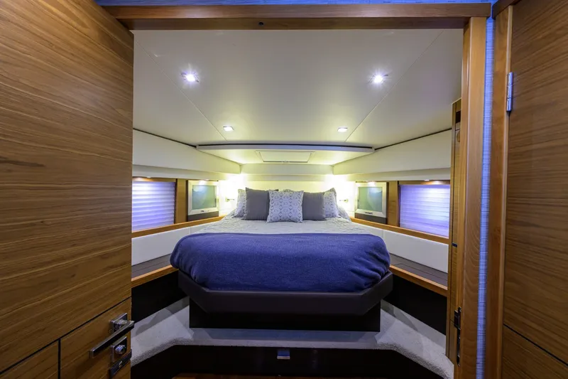 Slide: The Image of Tiara 44 Daybreak - Interior Stateroom 2017 Tiara 44 Flybridge Daybreak - 6480760