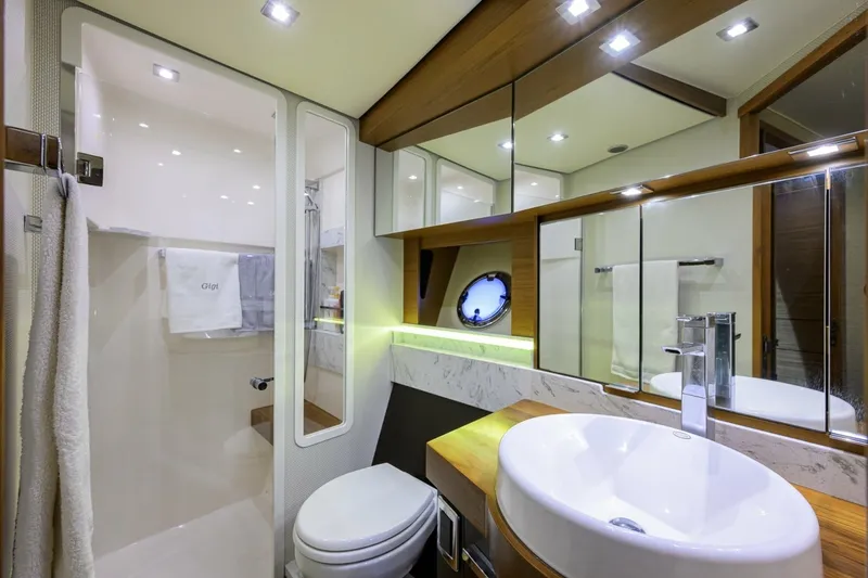 Slide: The Image of Tiara 44 Daybreak - Interior Head 2017 Tiara 44 Flybridge Daybreak - 7656215