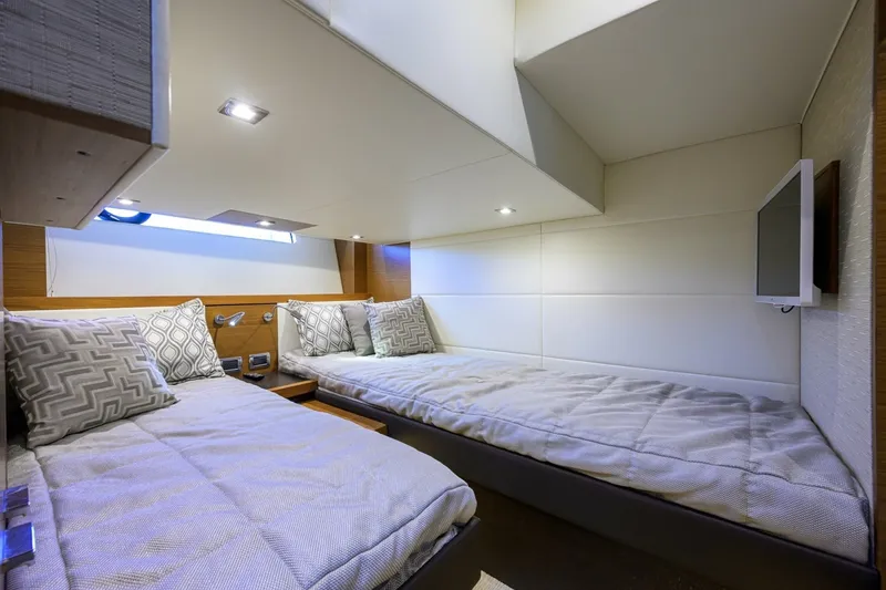 Slide: The Image of Tiara 44 Daybreak - Interior Stateroom 2017 Tiara 44 Flybridge Daybreak - 7656216