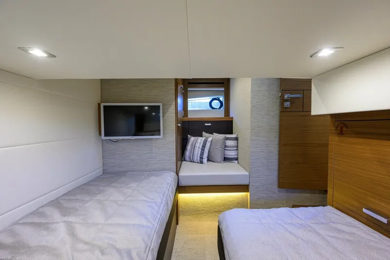 Slide: The Image of Tiara 44 Daybreak - Interior Stateroom 2017 Tiara 44 Flybridge Daybreak - 7656217