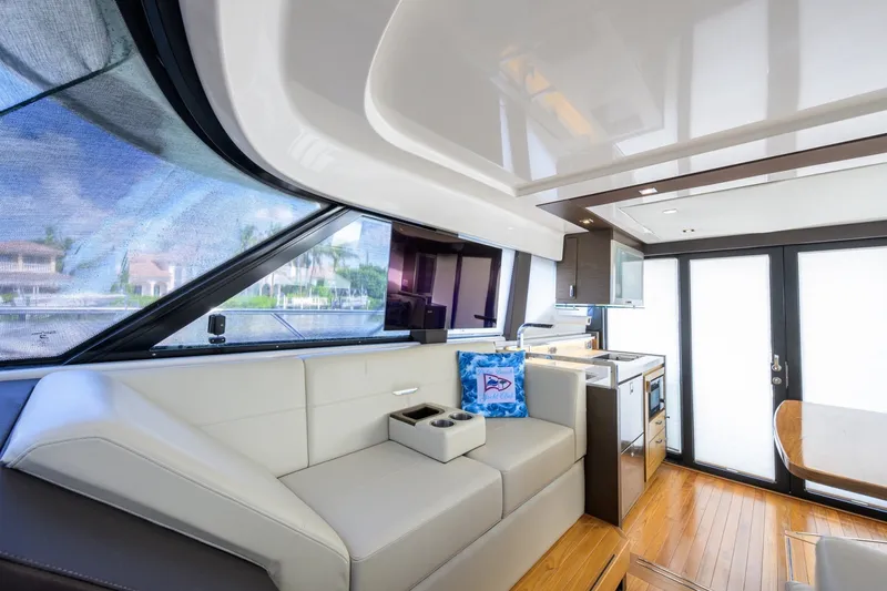 Slide: The Image of Tiara 44 Daybreak - Interior Salon 2017 Tiara 44 Flybridge Daybreak - 7656209