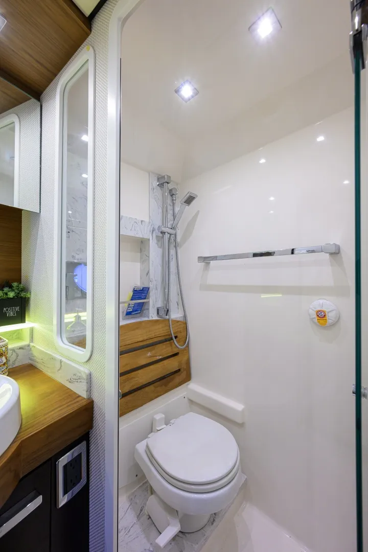 Slide: The Image of Tiara 44 Daybreak - Interior Head 2017 Tiara 44 Flybridge Daybreak - 6480752