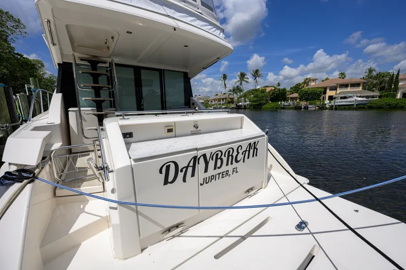 Slide: The Image of Tiara 44 Daybreak - Exterior Aft Transom 2017 Tiara 44 Flybridge Daybreak - 7656239