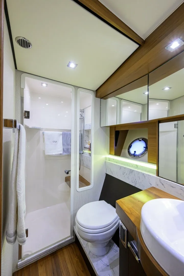 Slide: The Image of Tiara 44 Daybreak - Interior Head 2017 Tiara 44 Flybridge Daybreak - 7656214