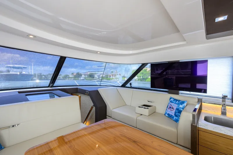 Slide: The Image of Tiara 44 Daybreak - Interior Salon 2017 Tiara 44 Flybridge Daybreak - 7656208