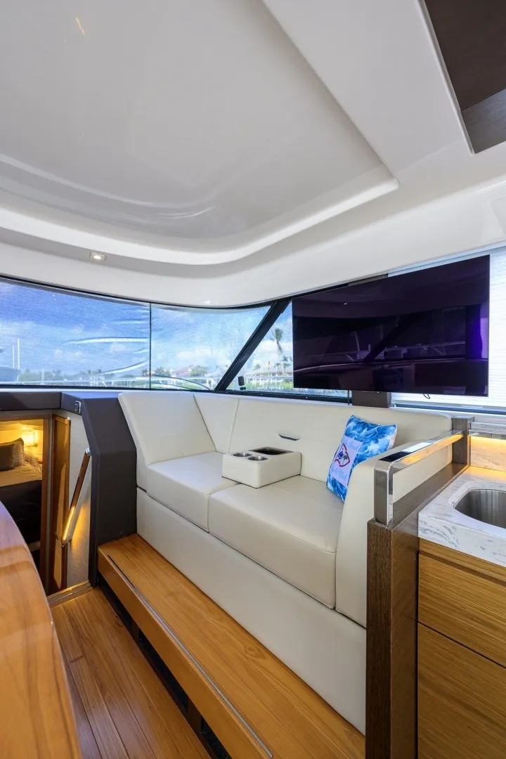 Slide: The Image of Tiara 44 Daybreak - Interior Salon 2017 Tiara 44 Flybridge Daybreak - 7656207
