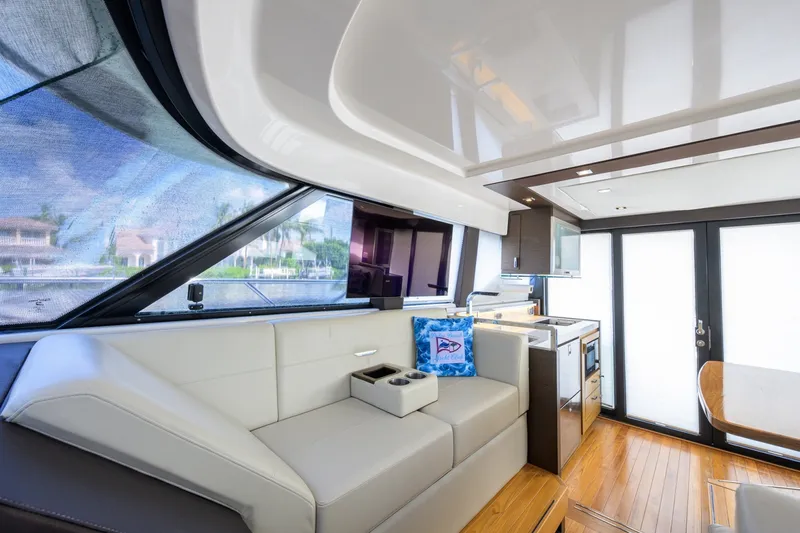 Slide: The Image of Tiara 44 Daybreak - Interior Salon 2017 Tiara 44 Flybridge Daybreak - 6480787
