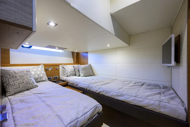 Slide: The Image of Tiara 44 Daybreak - Interior Stateroom 2017 Tiara 44 Flybridge Daybreak - 6480754