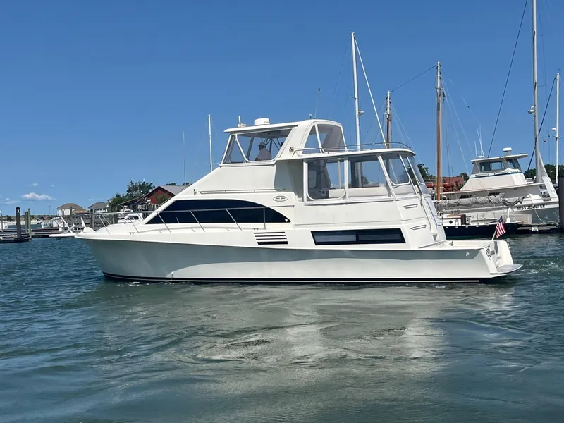 Slide: The Image of Ocean Yachts Cockpit Motor Yacht 1995 - 6484394