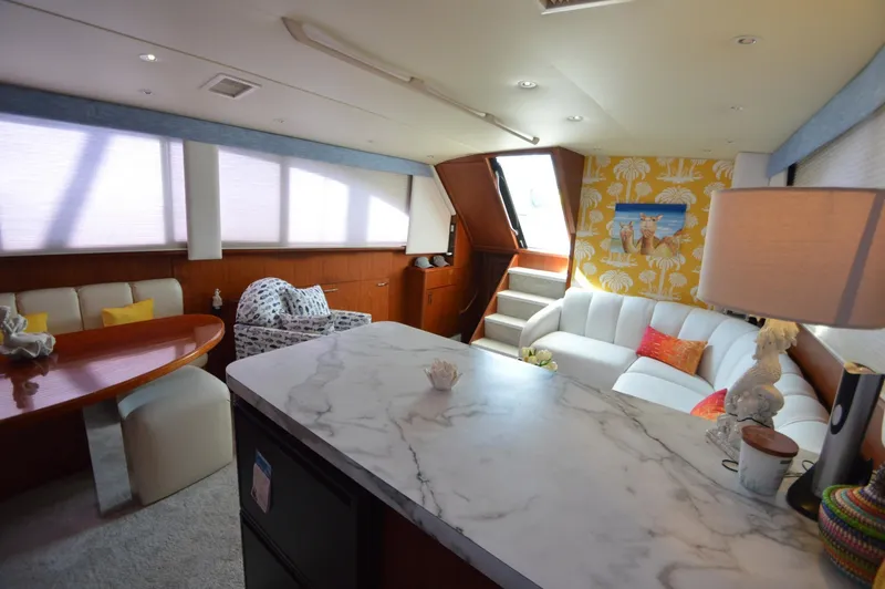 Slide: The Image of Ocean Yachts Cockpit Motor Yacht 1995 - 6484297
