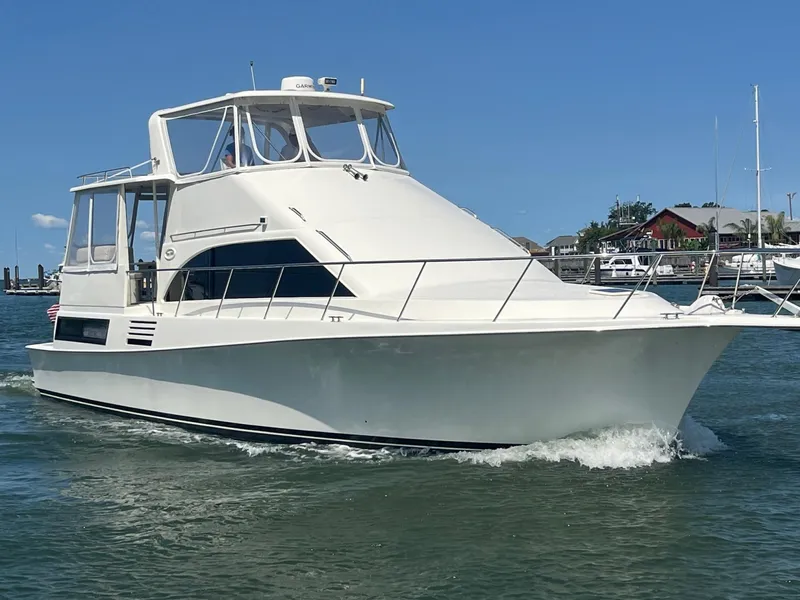 Slide: The Image of Ocean Yachts Cockpit Motor Yacht 1995 - 6484391