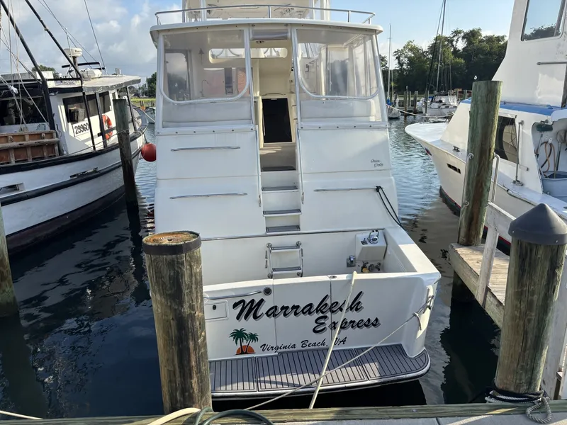 Slide: The Image of Ocean Yachts Cockpit Motor Yacht 1995 - 7518543