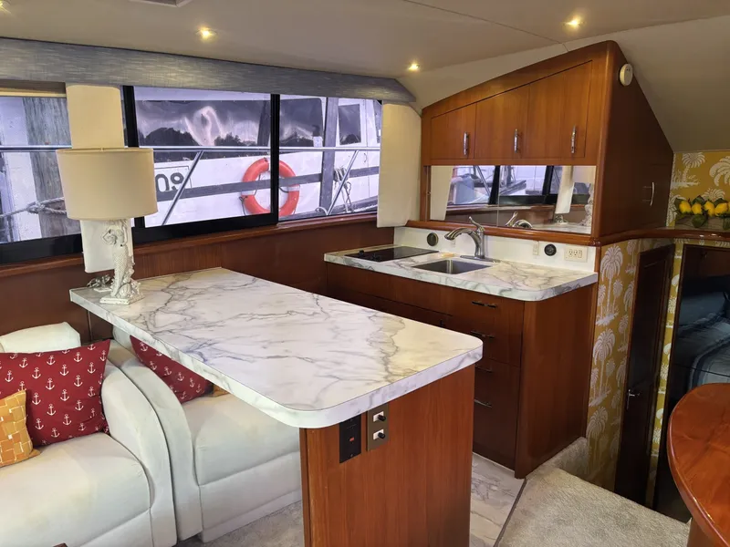 Slide: The Image of Ocean Yachts Cockpit Motor Yacht 1995 - 7518508