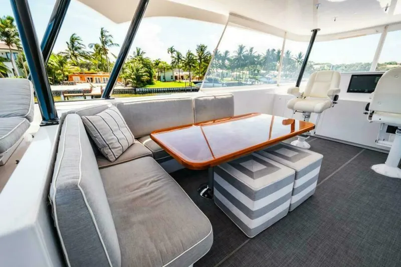 Slide: The Image of Flybridge Seating - 6484499