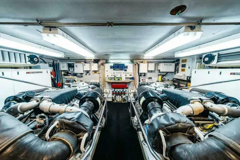 Slide: The Image of Engine Room Looking Forward  - 6484512