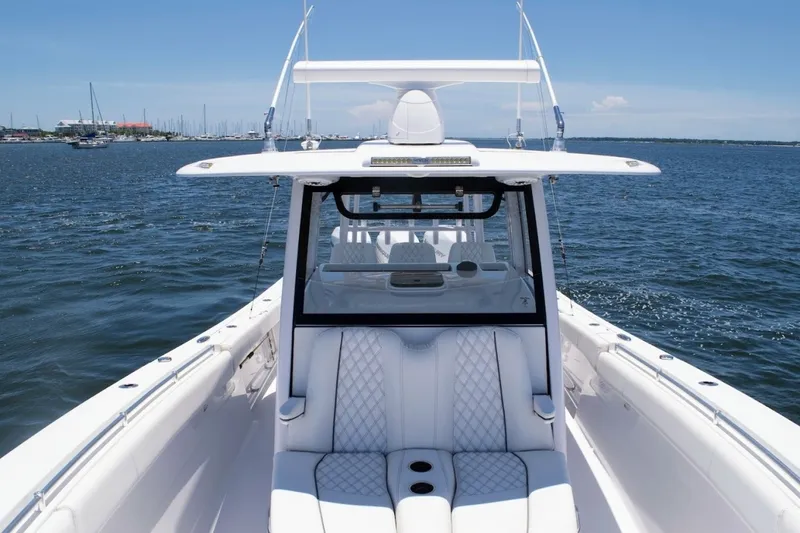Slide: The Image of 2022 Sportsman Open 352 - Forward Seating 2022 Sportsman 35 Open 352 - 7682310