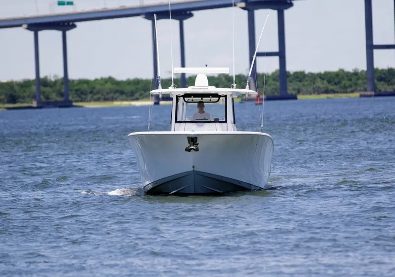 Slide: The Image of 2022 Sportsman Open 352 - Exterior Profile 2022 Sportsman 35 Open 352 - 7682325