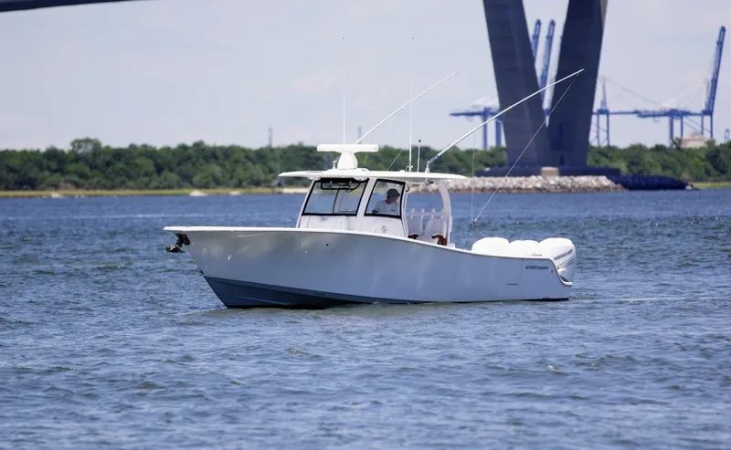 Slide: The Image of 2022 Sportsman Open 352 - Exterior Profile 2022 Sportsman 35 Open 352 - 7682326
