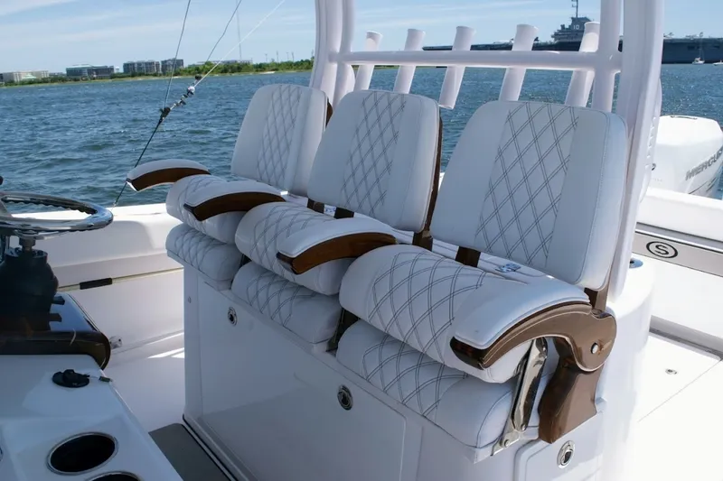 Slide: The Image of 2022 Sportsman Open 352 - Helm Seating 2022 Sportsman 35 Open 352 - 7682316