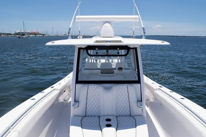 Slide: The Image of 2022 Sportsman Open 352 - Forward Seating 2022 Sportsman 35 Open 352 - 6513786