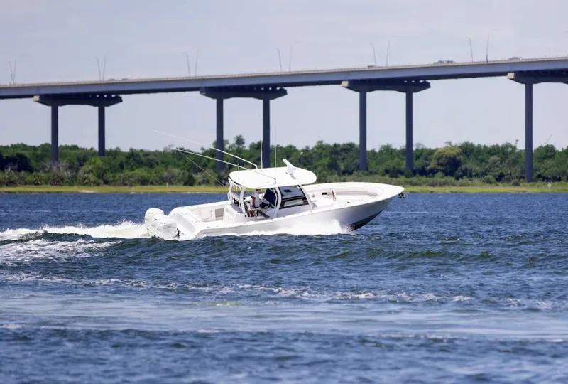 Slide: The Image of 2022 Sportsman Open 352 - Exterior Profile 2022 Sportsman 35 Open 352 - 7682327