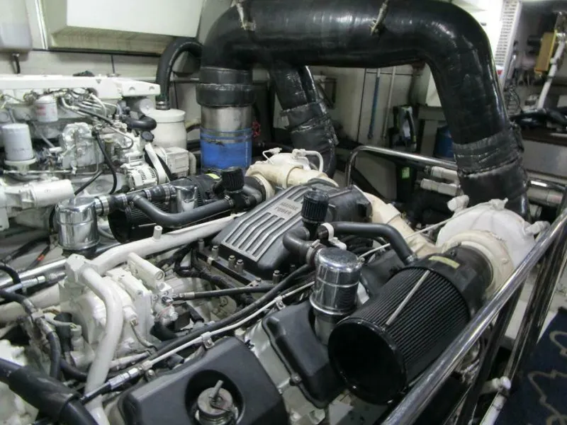 Slide: The Image of Stbd. Engine from Forward     - 6513958