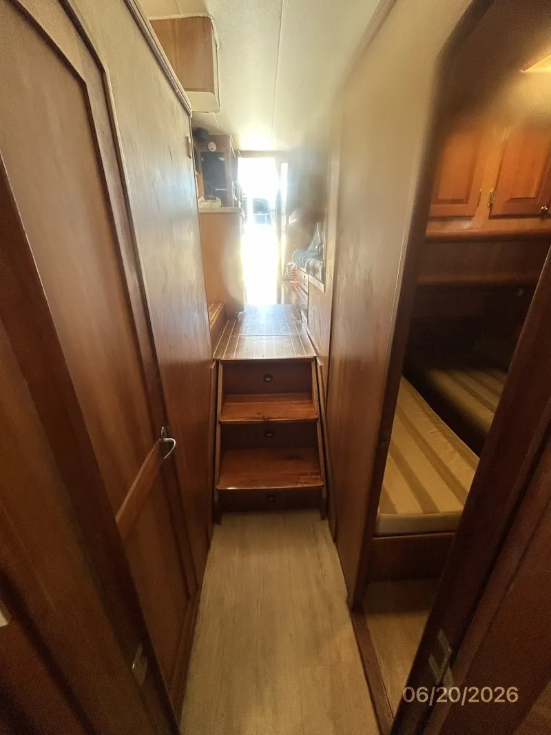 Slide: The Image of 40' Mainship companionway - 6519836