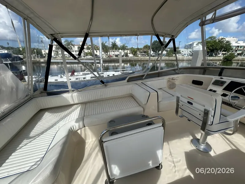 Slide: The Image of 40' Mainship flybridge port - 6519875