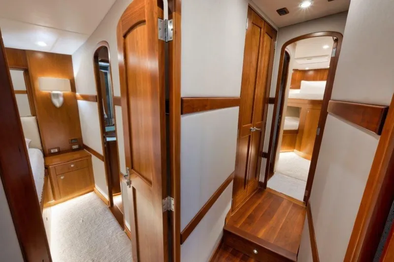 Slide: The Image of Sculley Custom Carolina 66 - Let It Ride - Companionway 2009 66' Convertible Sculley Custom Carolina - Let It Ride - 6754154
