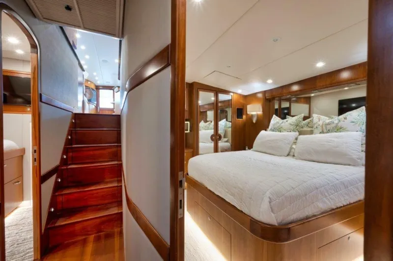 Slide: The Image of Sculley Custom Carolina 66 - Let It Ride - Companionway 2009 66' Convertible Sculley Custom Carolina - Let It Ride - 6754155