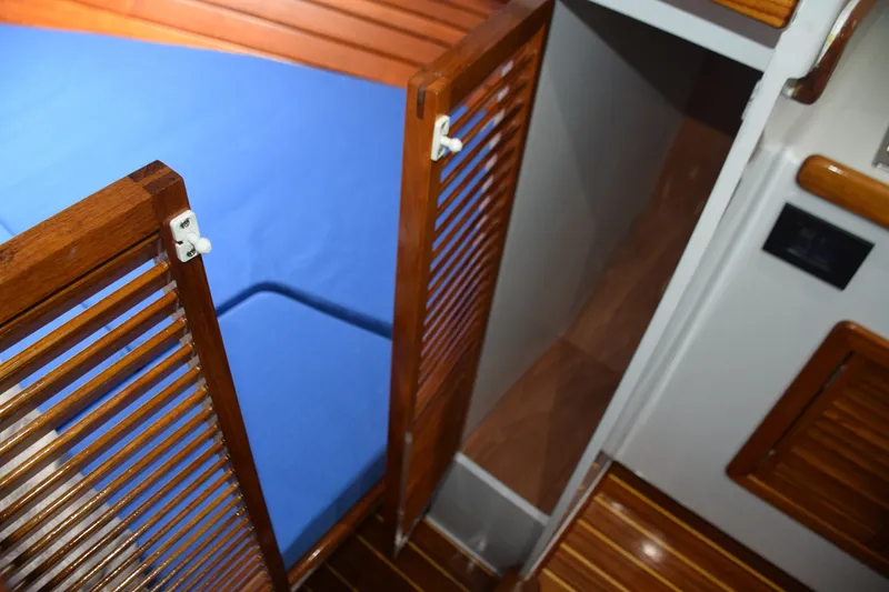 Slide: The Image of Hanging Lockers On Either Side Of Berth Area - 6551179
