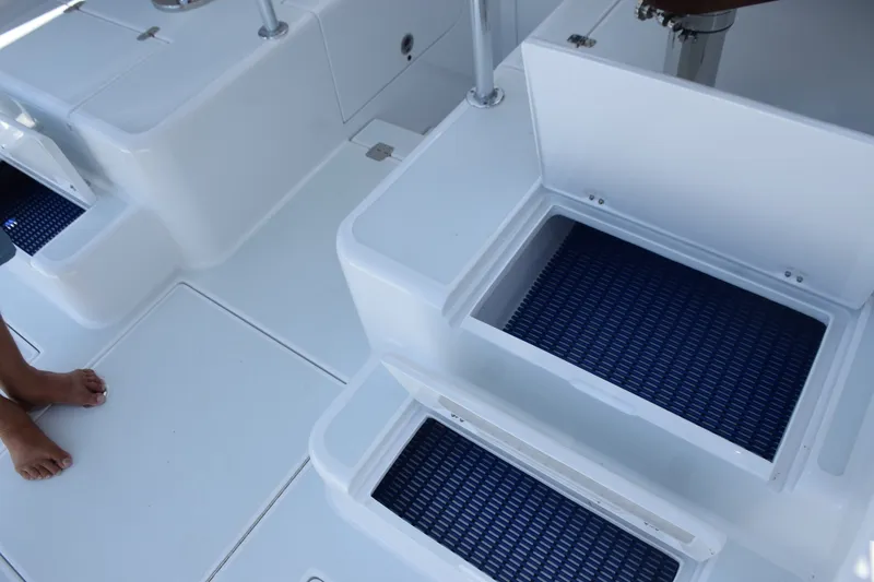 Slide: The Image of Storage Compartments Behind Helm Seat - 6551221