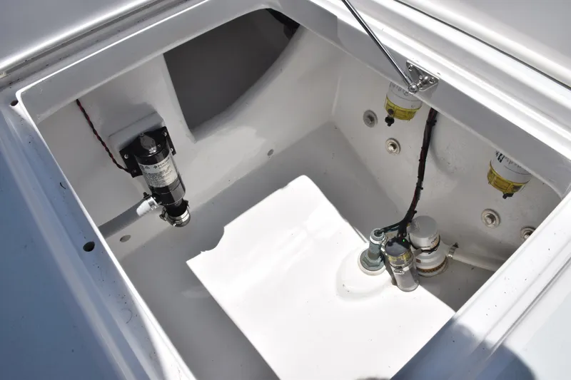 Slide: The Image of Aft Cockpit Bilge Compartment, Note Transom Fortification - 6551276
