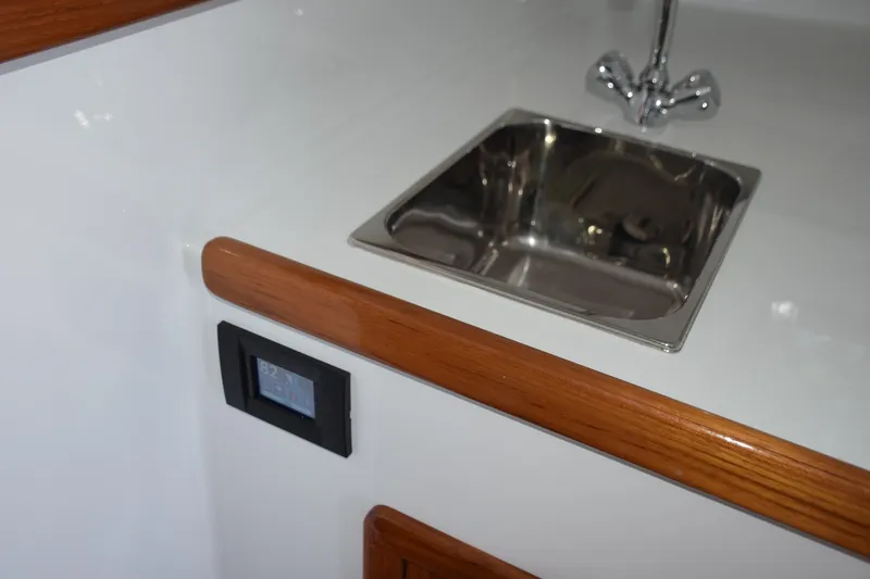 Slide: The Image of Galley Counter Sink And AC Digital Thermostat - 6551368