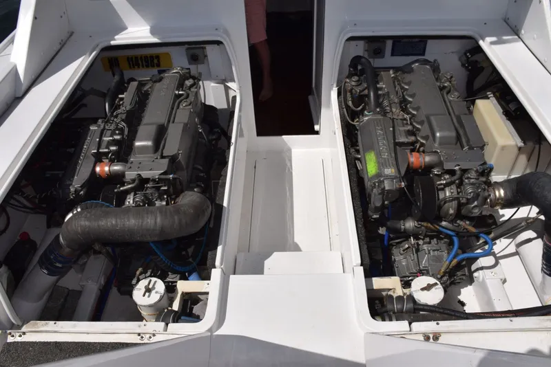 Slide: The Image of Engine Hatches Up, View From Aft - 6551446