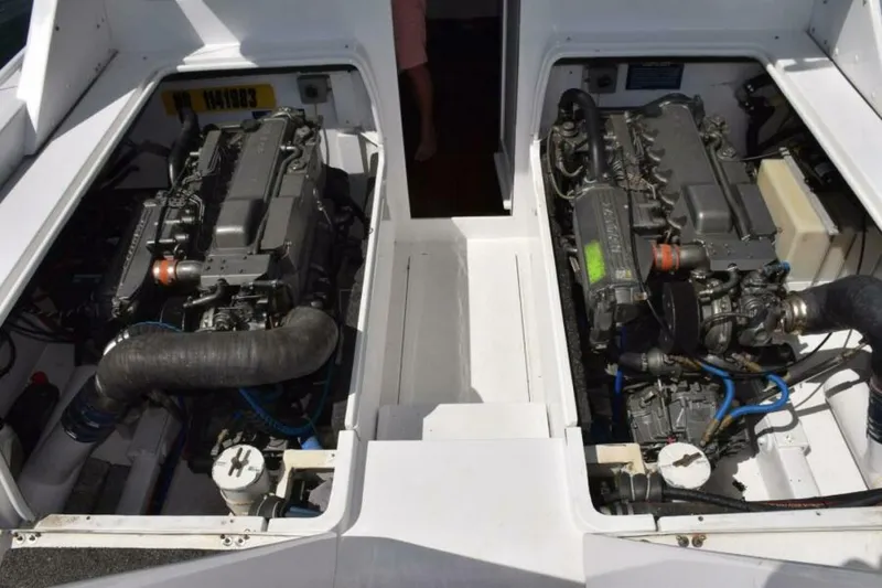 Slide: The Image of Engine Hatches Up, View From Aft - 7384118