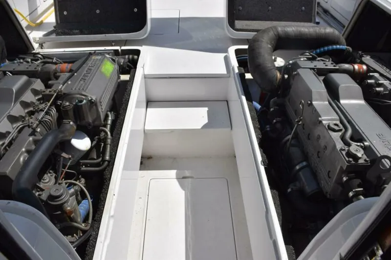 Slide: The Image of Engine Hatches Up, View Looking Aft - 7384108