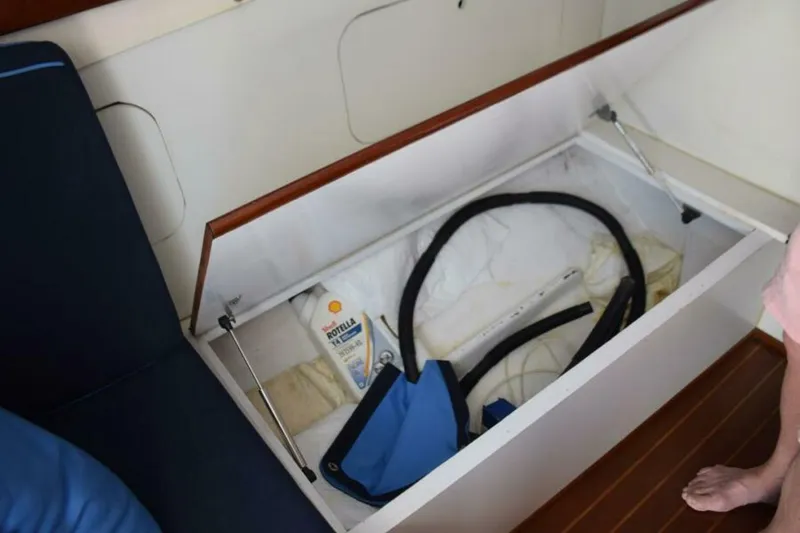 Slide: The Image of Storage Beneath Settee - 7384087