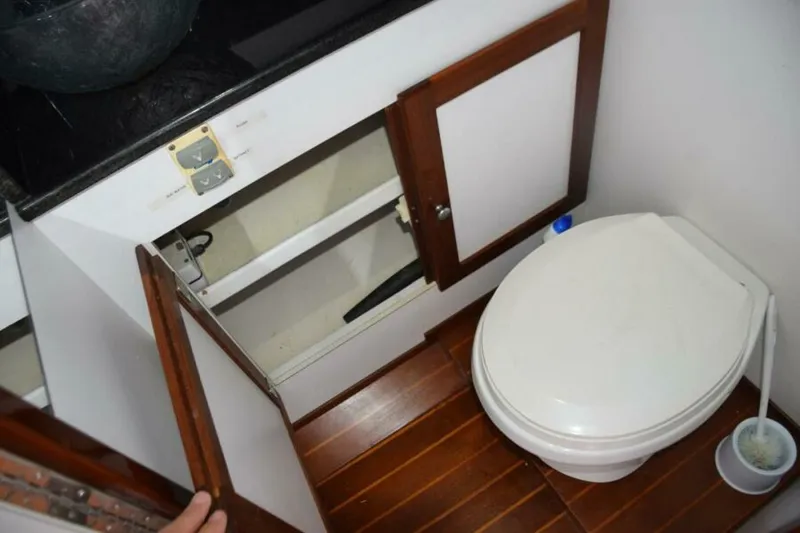Slide: The Image of Freshwater Electric Head, Storage Beneath Vanity - 7384084