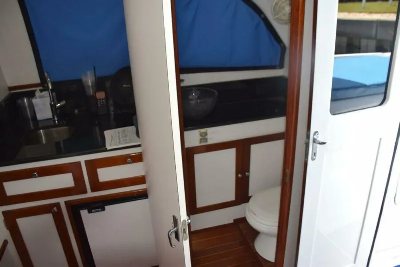 Slide: The Image of Door To Head Compartment Open - 7384081