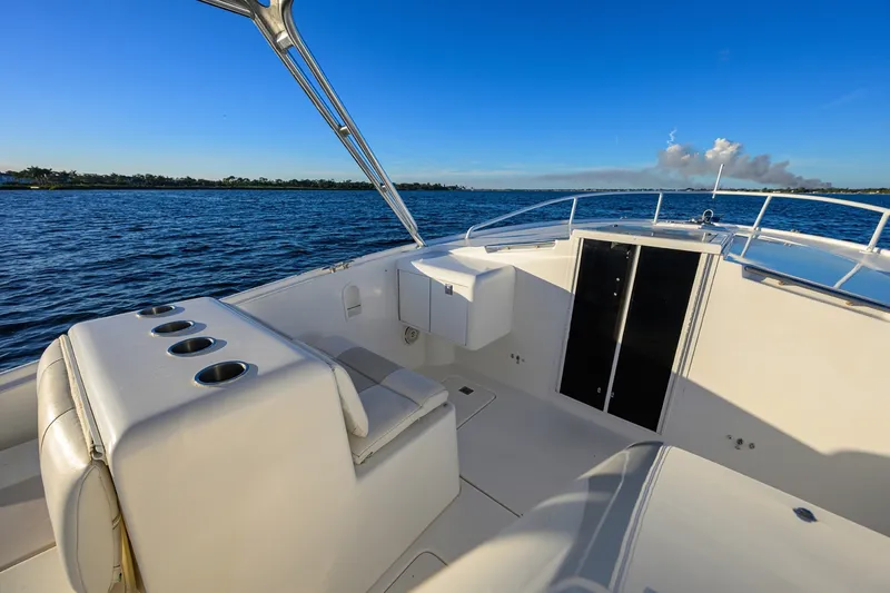 Slide: The Image of Aura 28 Heron's Catch - Exterior Helm 1998 Aura 28 CenterConsole Heron's Catch - 6565930